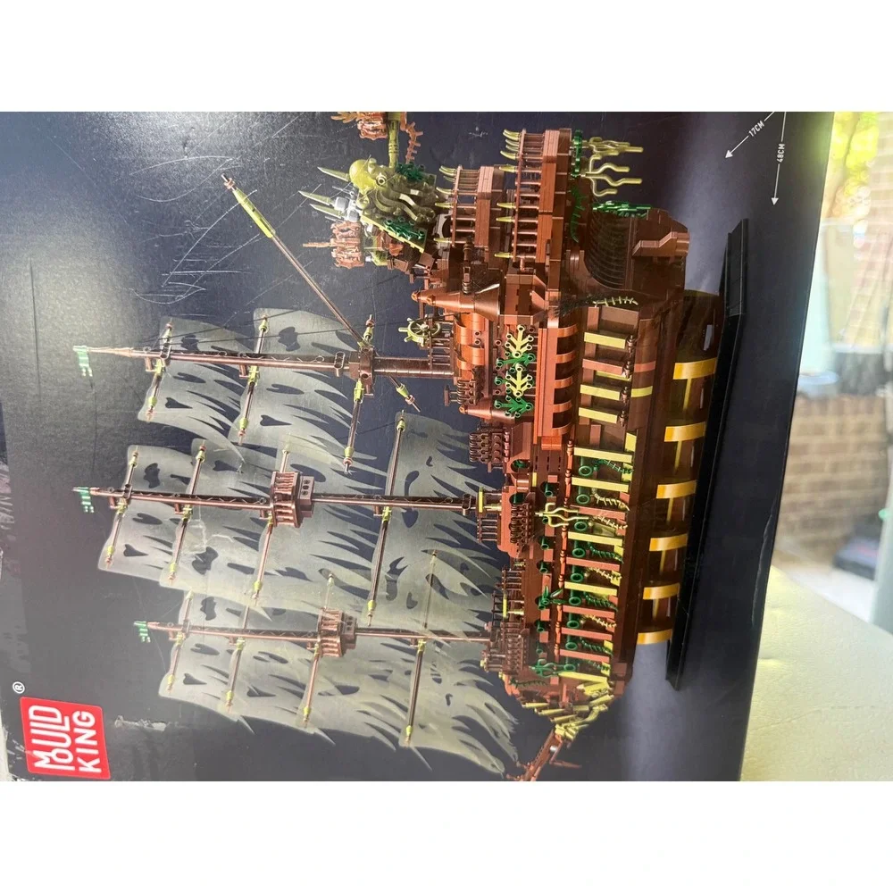 Mould King 13138 The Flying Dutchman Ghost Ship Building Set 3653 Ps Pirate Ship